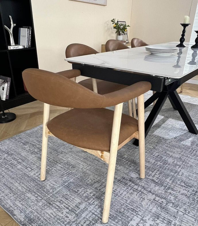 TORINO PU DINING CHAIR