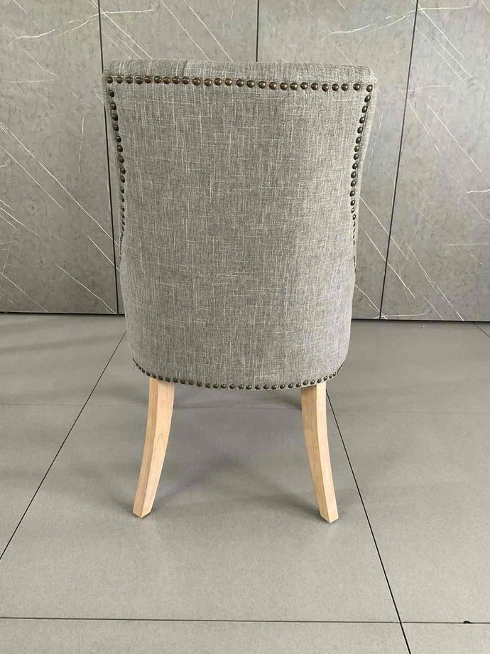 MANOLA LIGHT GREY DINING CHAIR