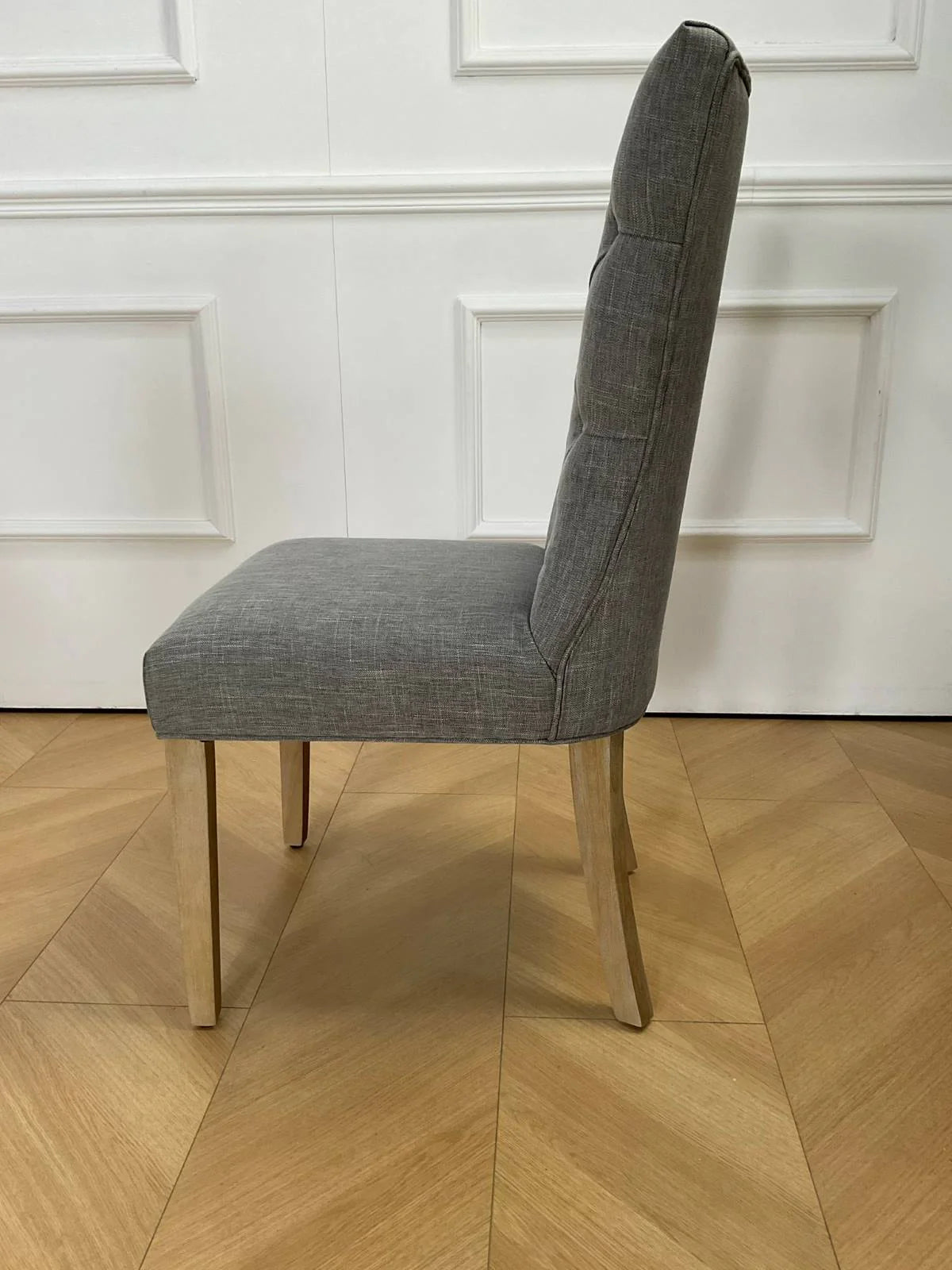 ANDREA LIGHT GREY DINING CHAIR