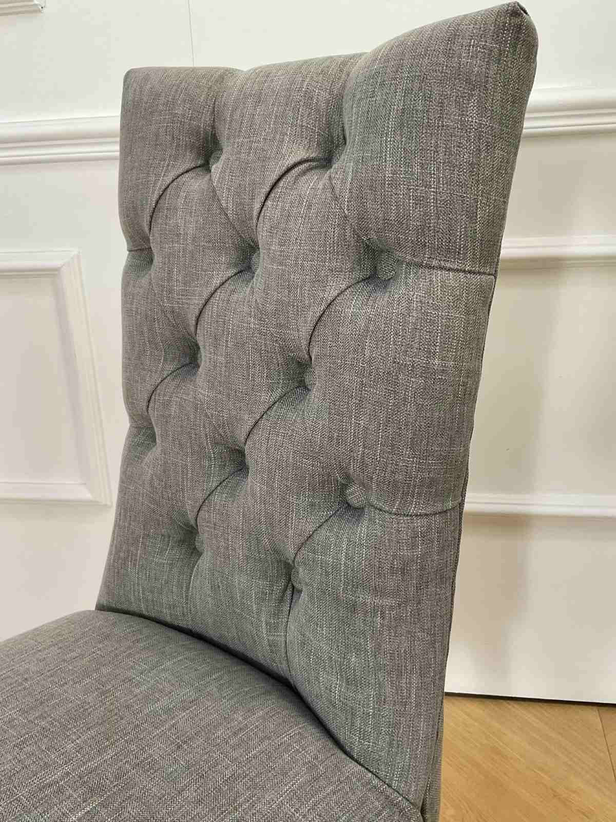 ANDREA LIGHT GREY DINING CHAIR