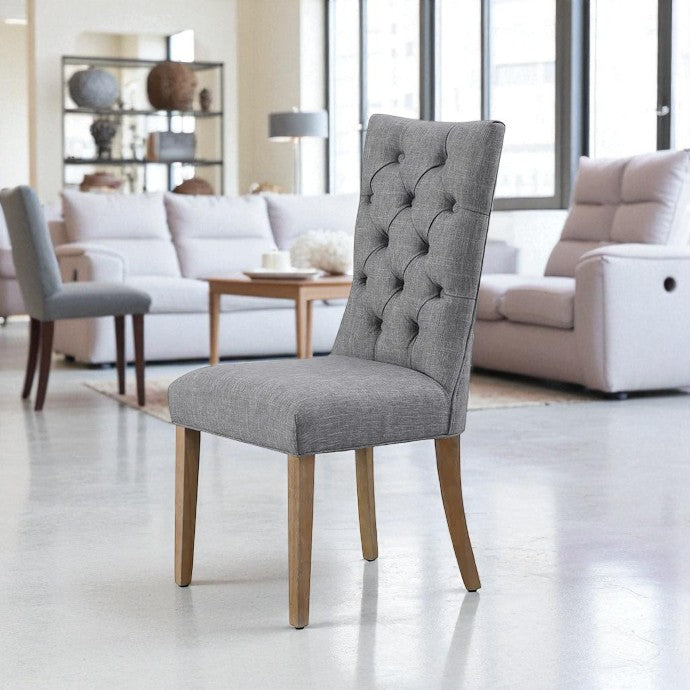 SAVONA BEECH WITH 6 ANDREA LIGHT CHAIRS DINING SET