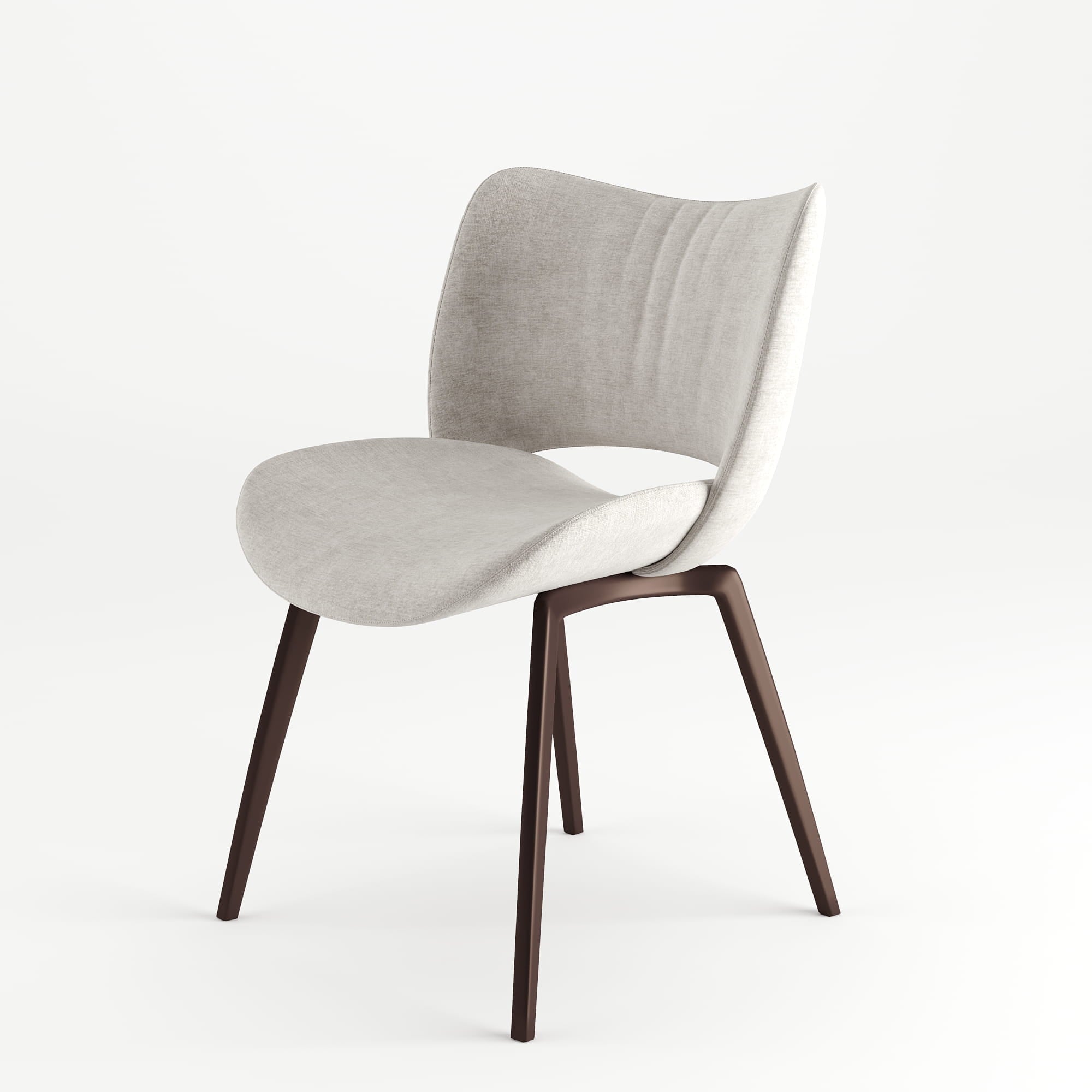 DS-32 .AURELIA WITH TWIST BASE (2.4M) WITH 6 WINCHESTER CURVE LIGHT BEIGE CHAIR