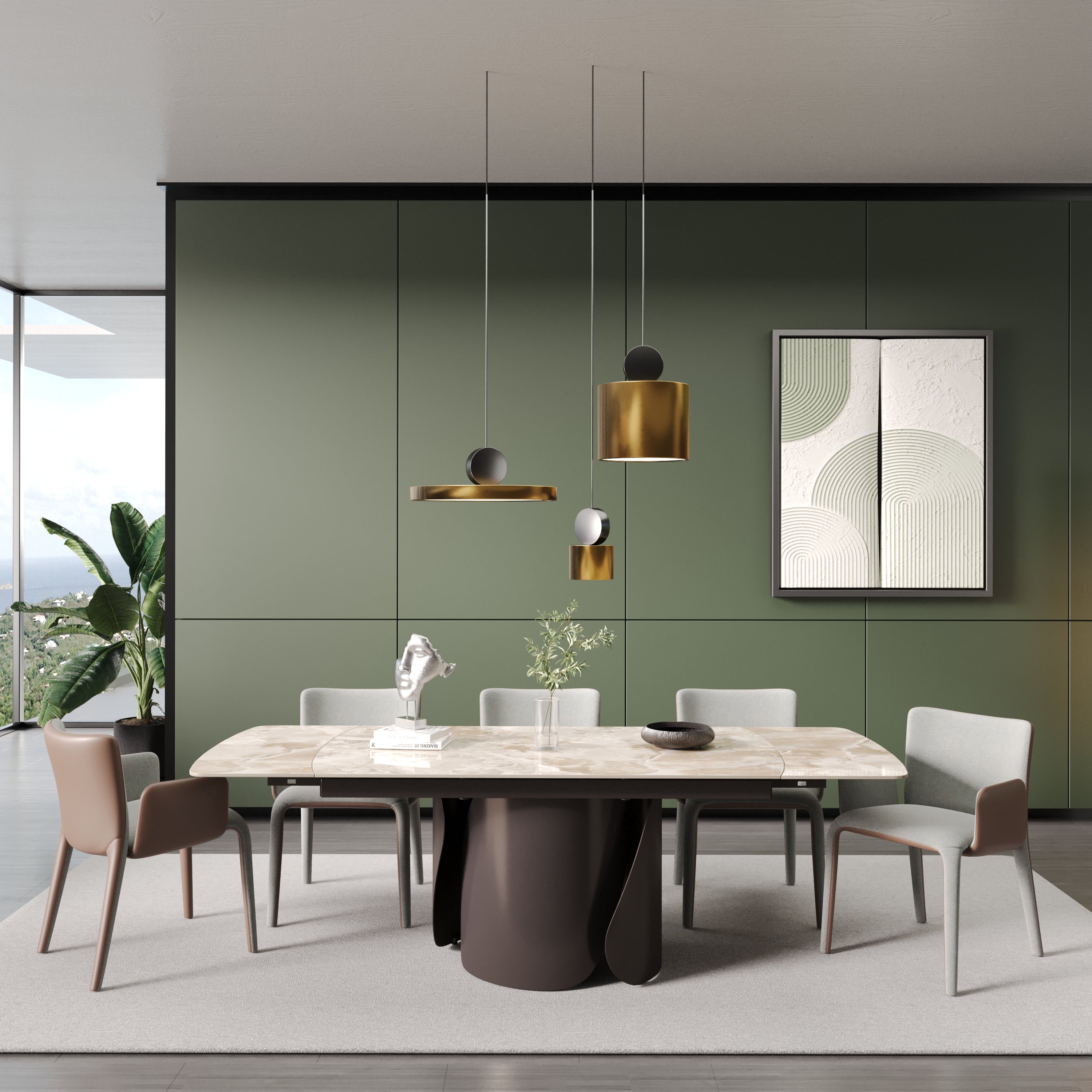 DT-11 .VORTEXA EXTENDABLE TABLE
