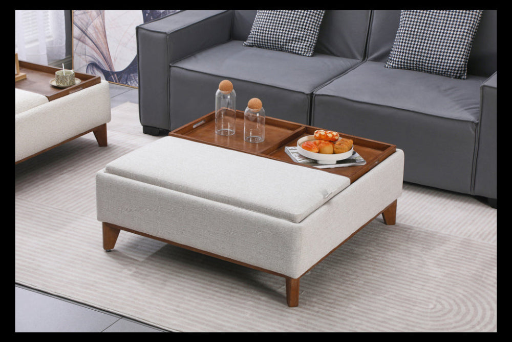 PARMA OTTOMAN COFFEE TABLE - LARGE