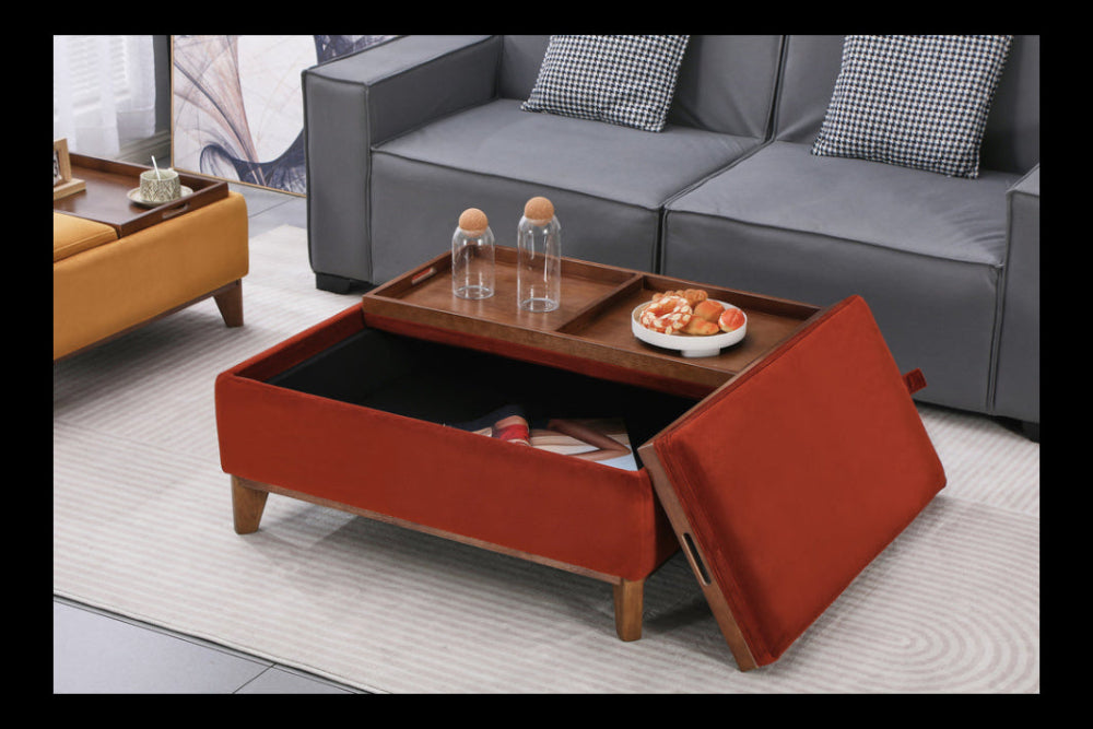 PARMA OTTOMAN COFFEE TABLE - LARGE
