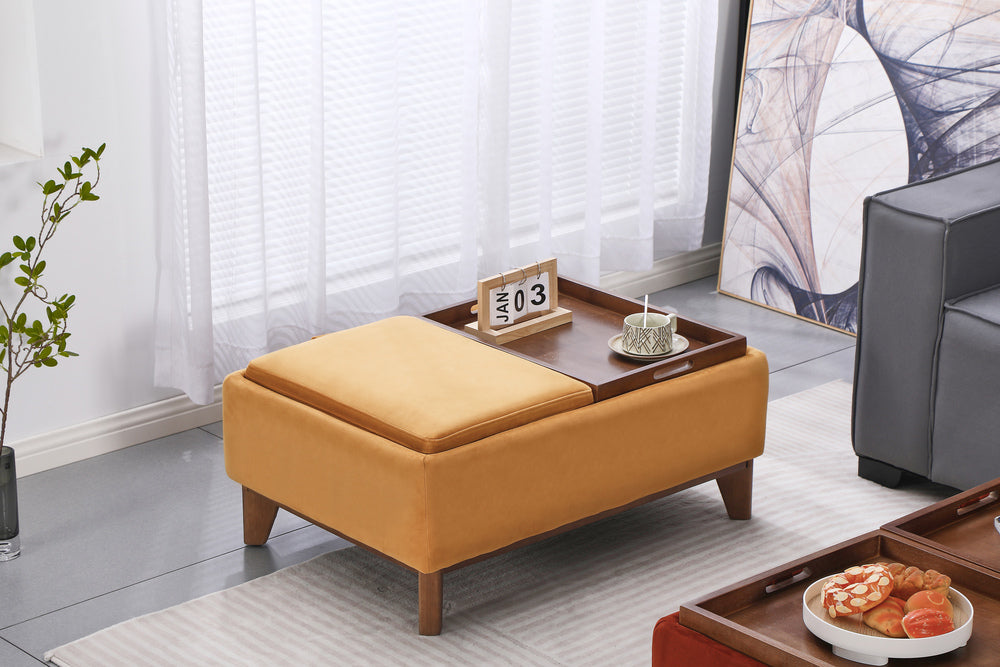 PARMA OTTOMAN COFFEE TABLE - SMALL