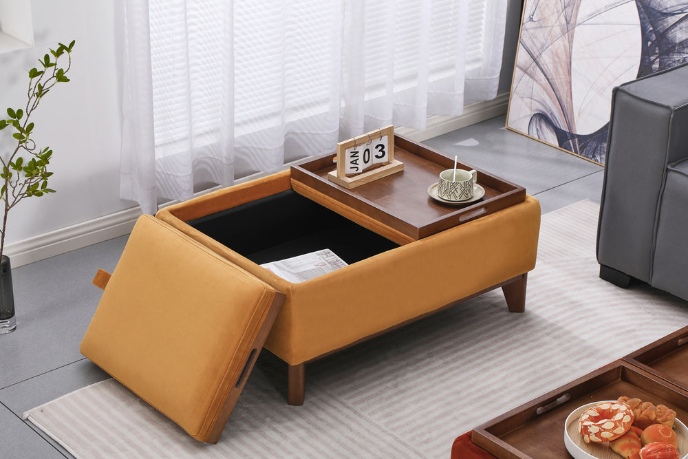 PARMA OTTOMAN COFFEE TABLE - SMALL