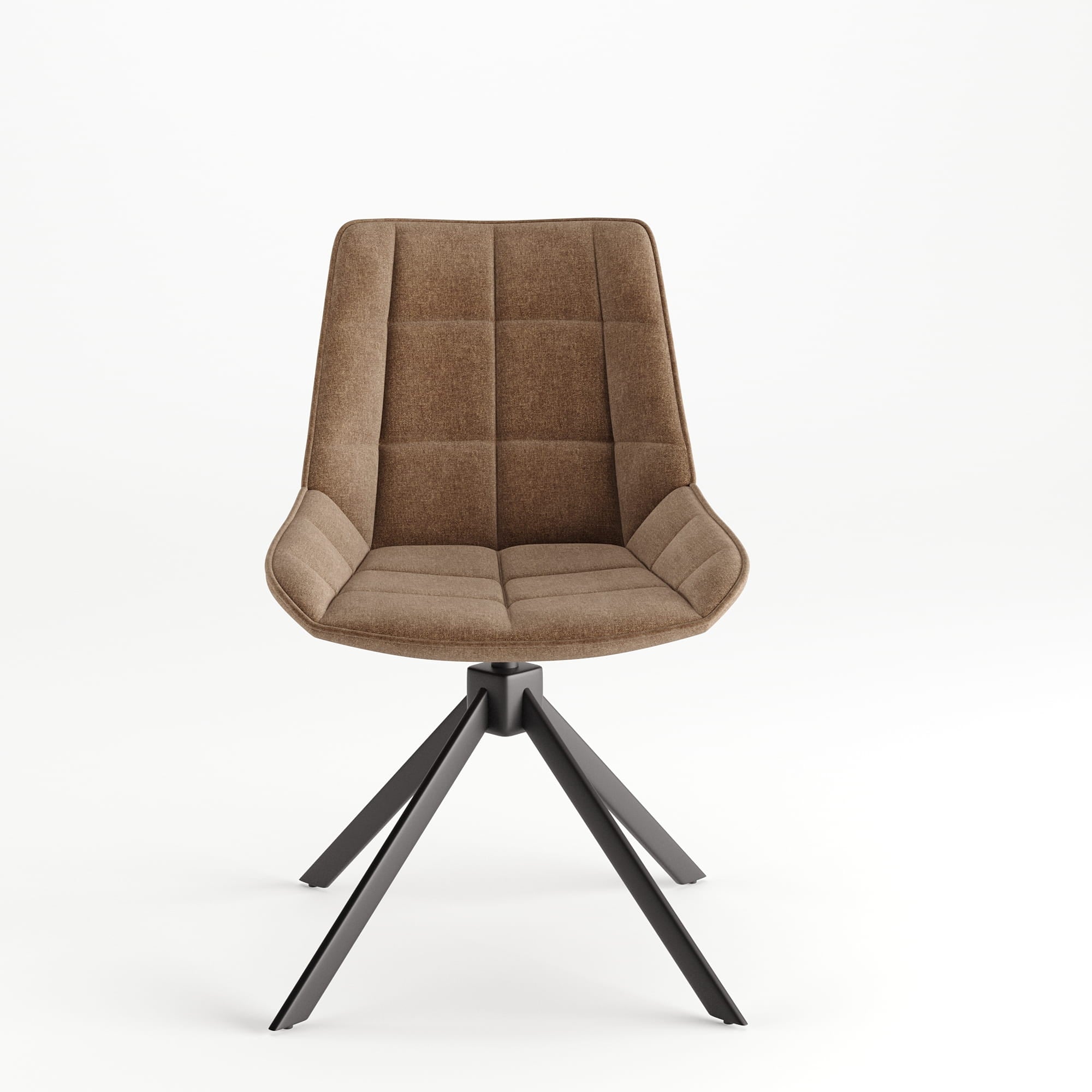 DS-31 .SAVONA TABLE GREY WITH 6 LEICESTER GRID SWIVEL CHAIR