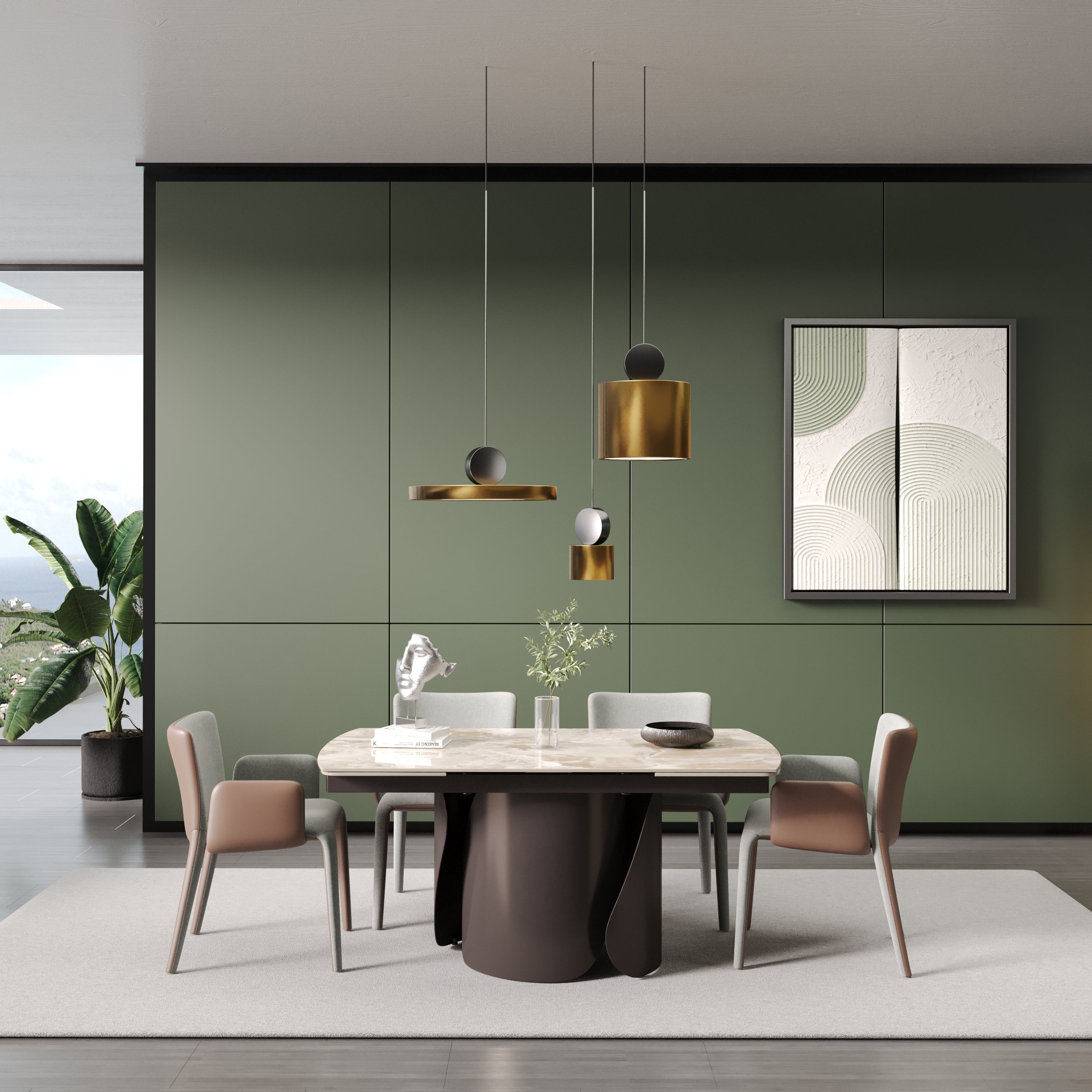 DT-11 .VORTEXA EXTENDABLE TABLE