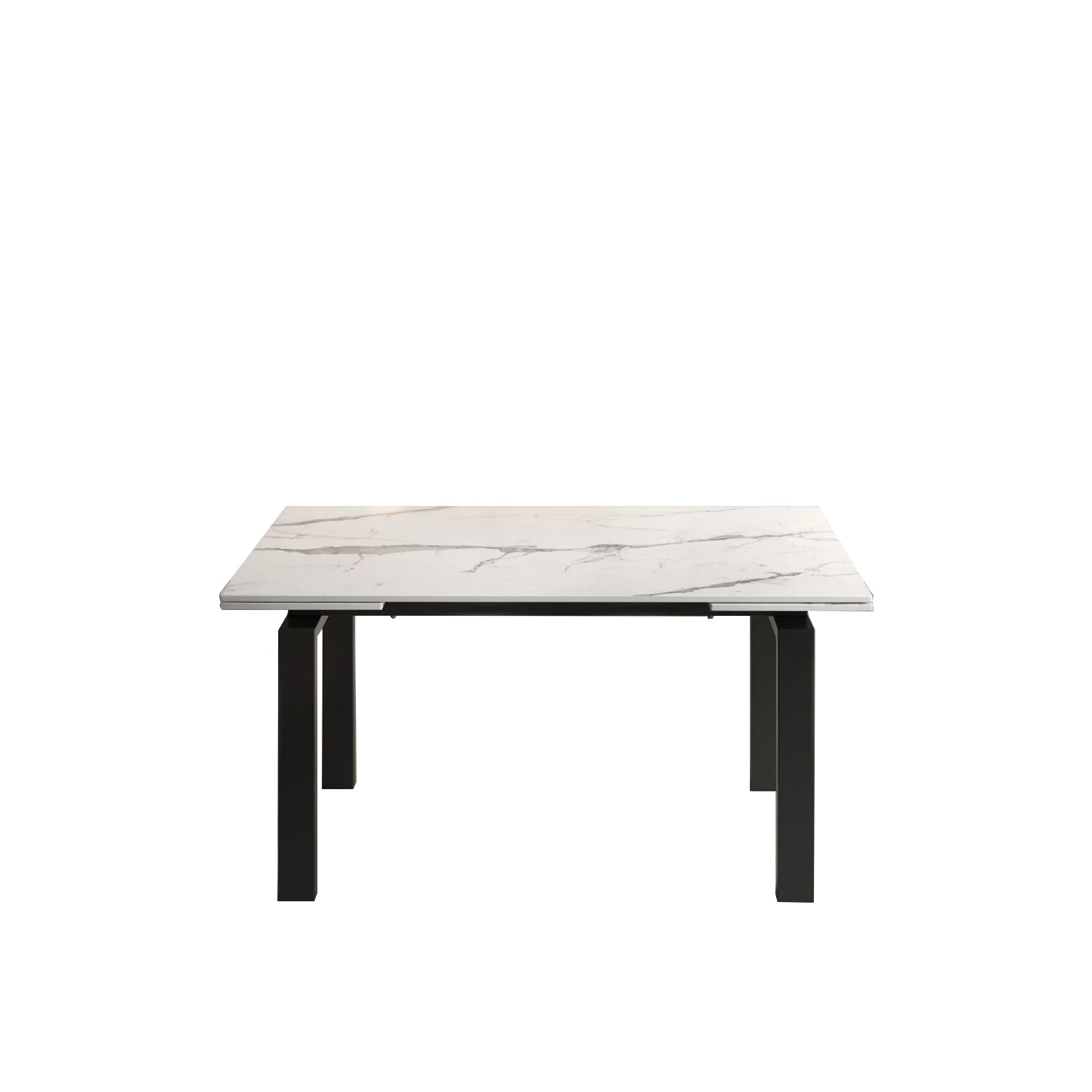 DS-17 .SORRENTO TABLE WHITE WITH 6 VENEZIA CREAM CHAIR