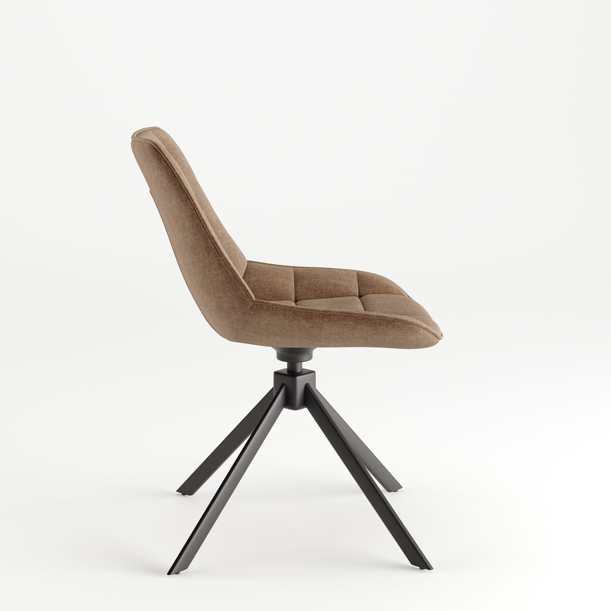 DS-31 .SAVONA TABLE GREY WITH 6 LEICESTER GRID SWIVEL CHAIR
