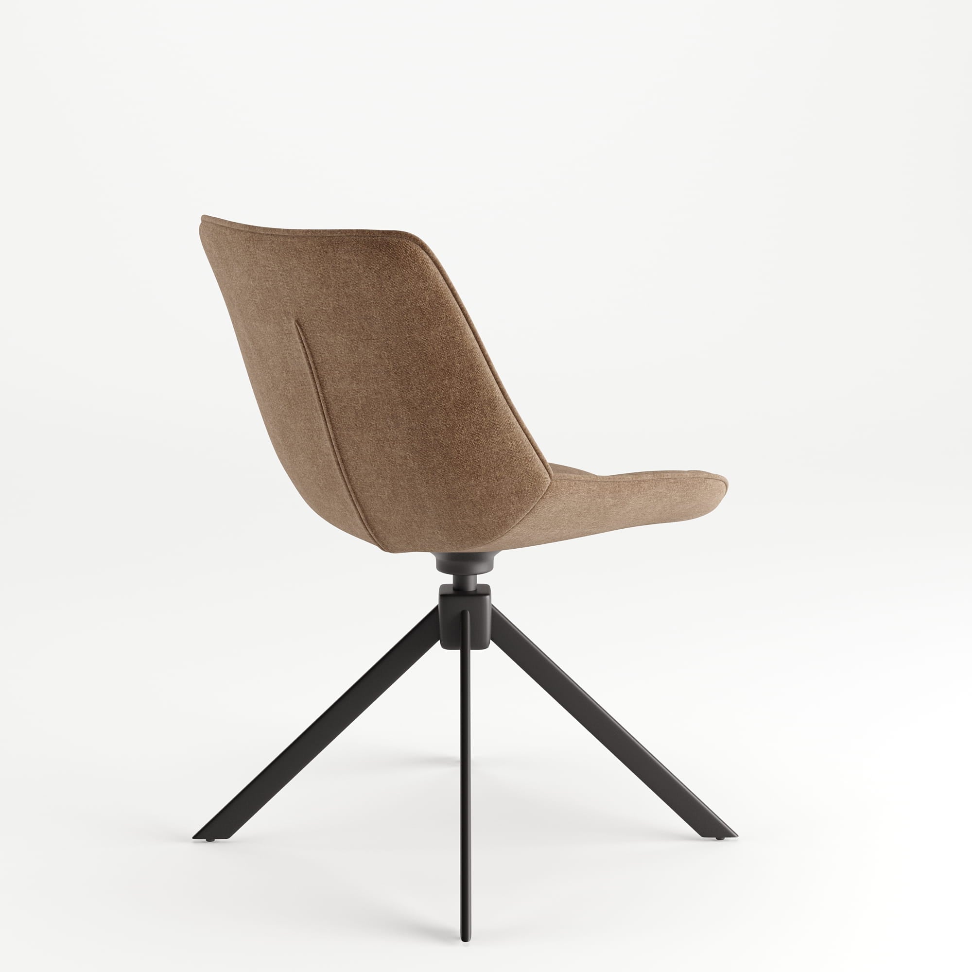 DS-31 .SAVONA TABLE GREY WITH 6 LEICESTER GRID SWIVEL CHAIR