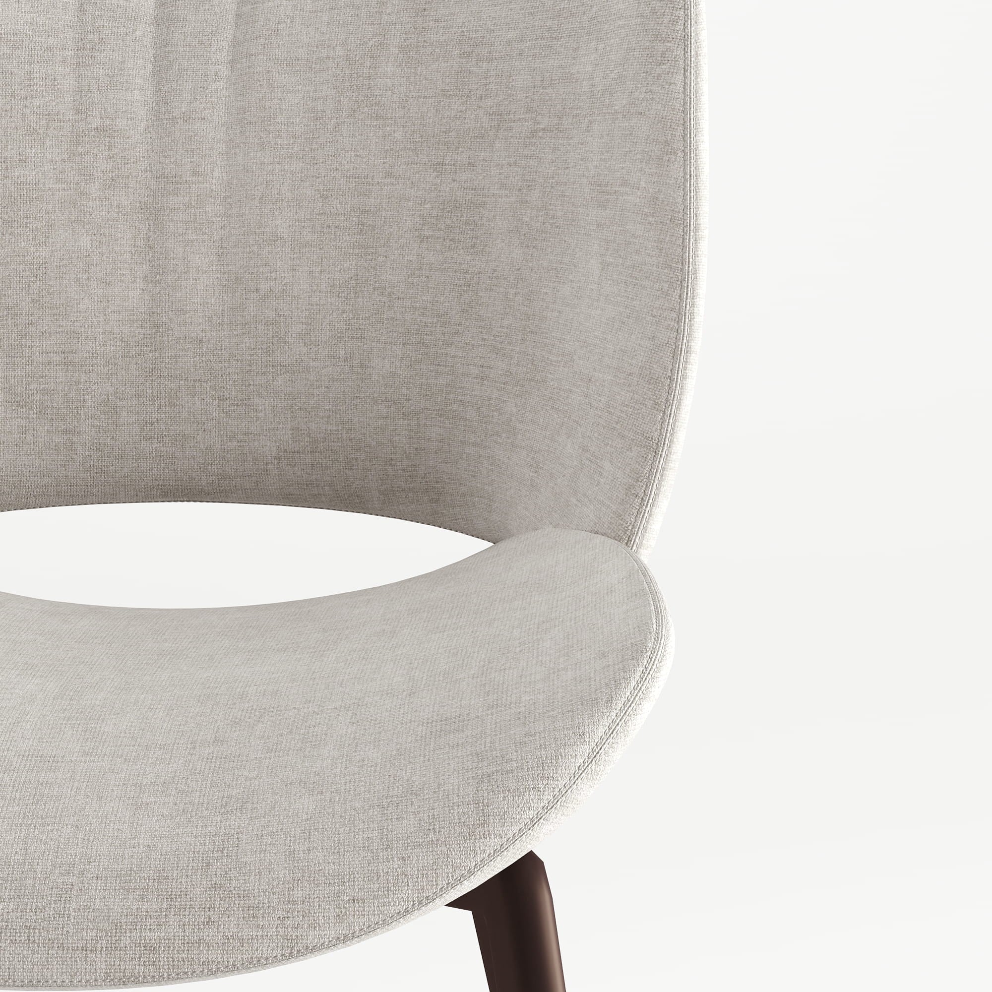 DS-32 .AURELIA WITH TWIST BASE (2.4M) WITH 6 WINCHESTER CURVE LIGHT BEIGE CHAIR