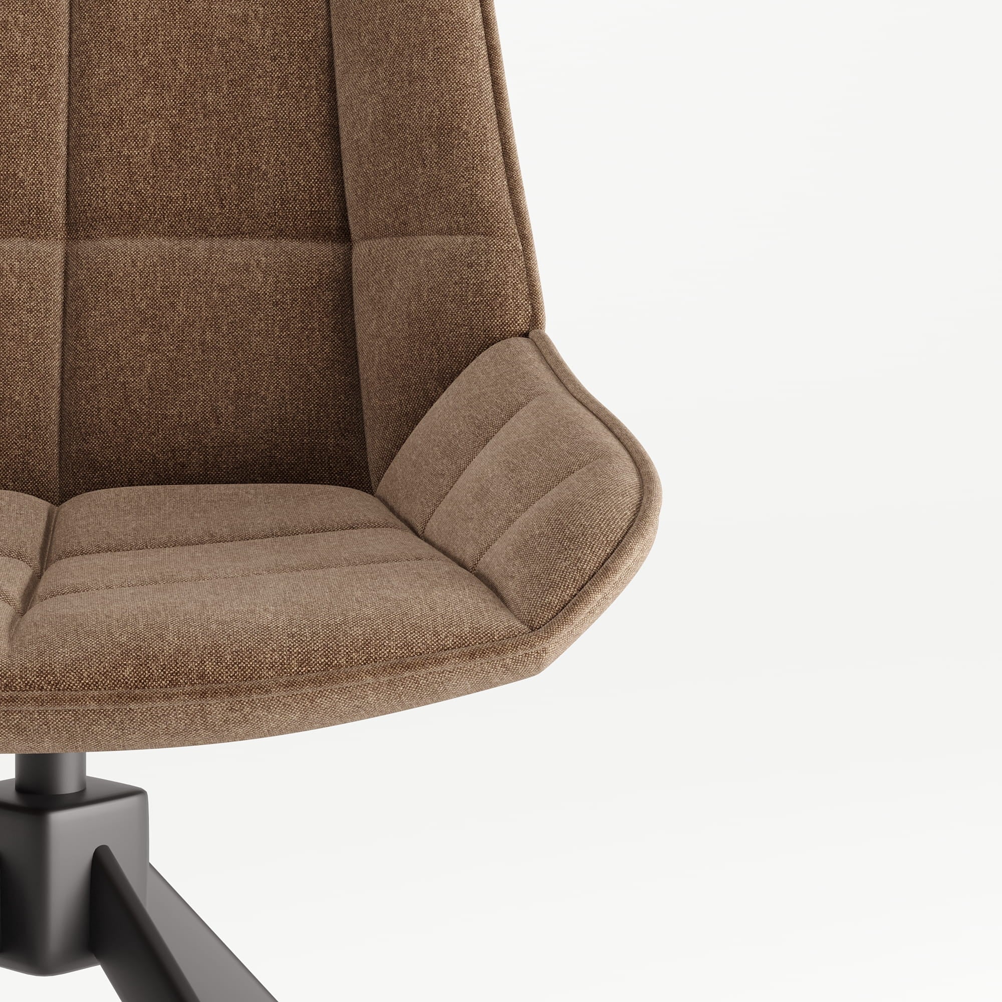 DS-31 .SAVONA TABLE GREY WITH 6 LEICESTER GRID SWIVEL CHAIR