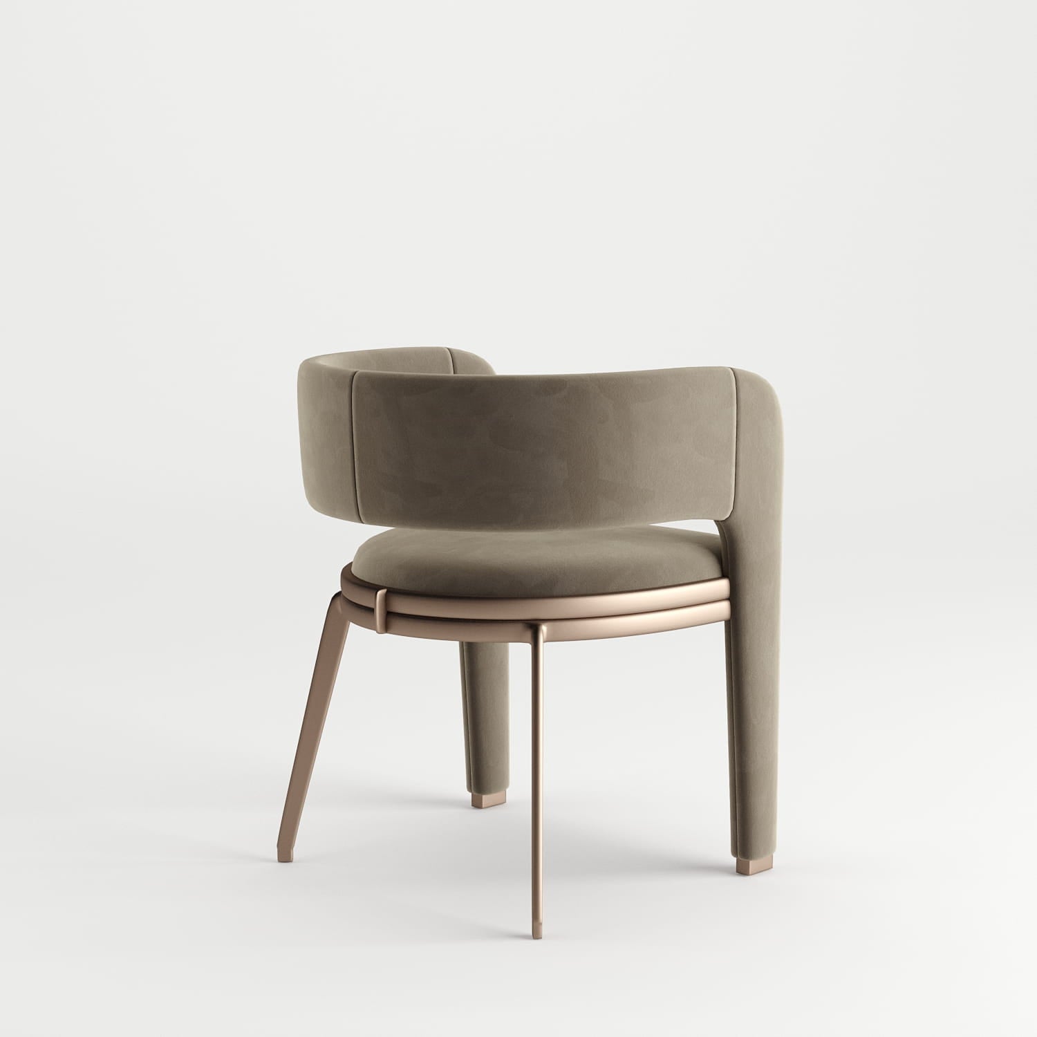 DS-27 .TRIGONO DINING TABLE WITH 8 BELLUNO LIGHT BEIGE