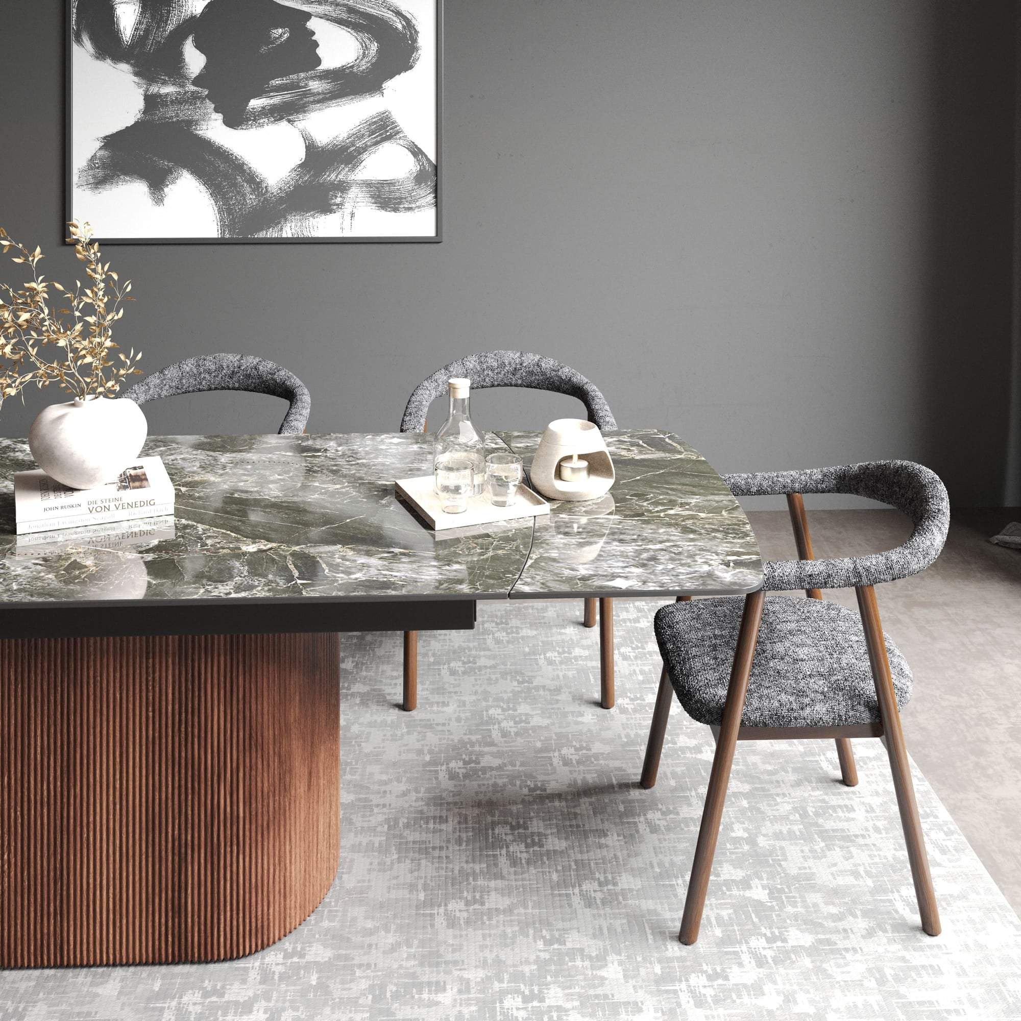 DT-1 .AURELIA WITH WOOD BASE (2.4M)