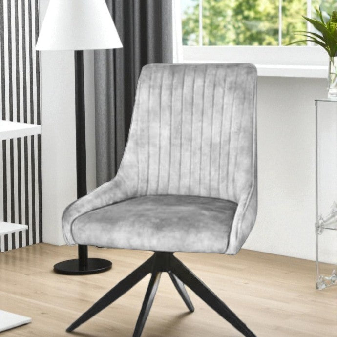 SAVONA BEECH WITH 6 RUSSEL GREY CHAIRS DINING SET