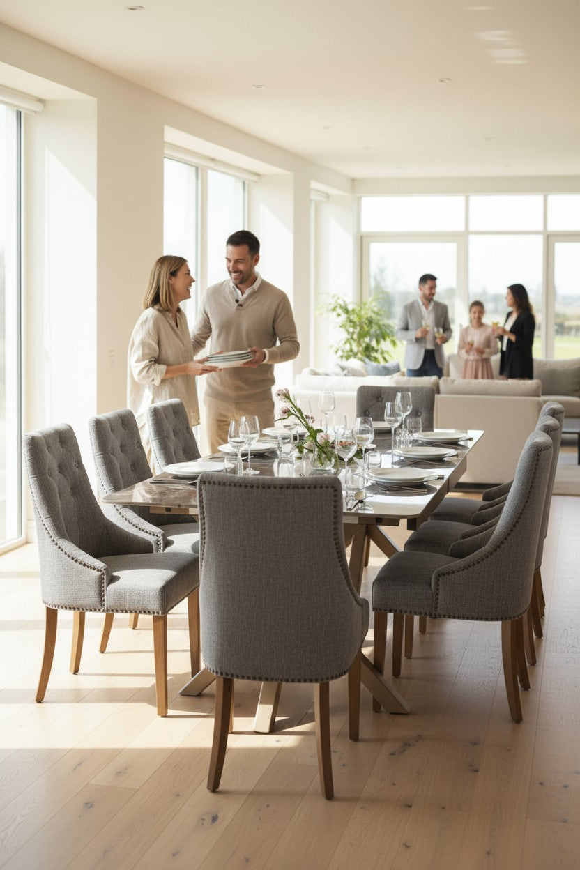 SAVONA BEACH WITH 6 MANOLA CHAIRS