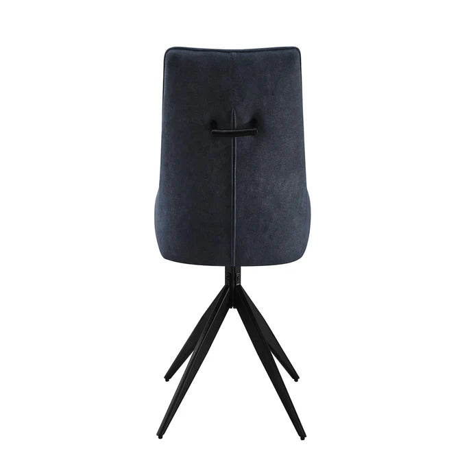 RUSSELL SPIN BLUE X2 DINING CHAIR