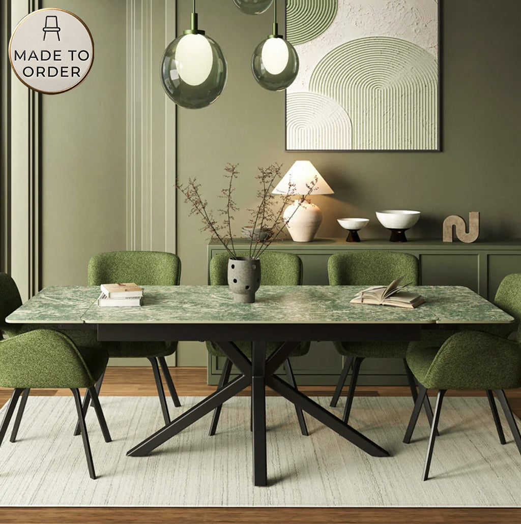 DT-17 .SAVONA TABLE GREEN LARGE