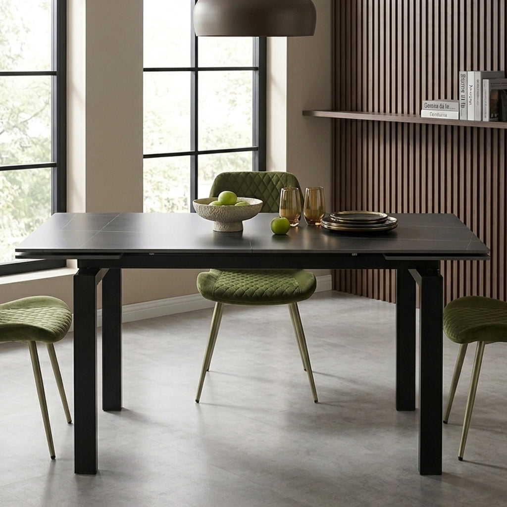 DT-24 .SORRENTO DINING TABLE BLACK