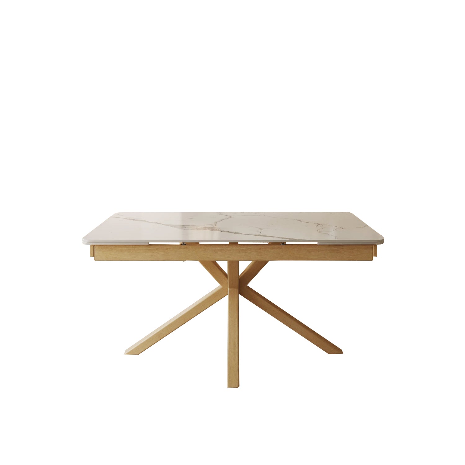 DT-15 .SAVONA WOOD TABLE WHITE